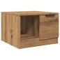 Preview: Couchtisch Artisan-Eiche 50x50x36 cm Holzwerkstoff
