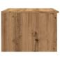 Preview: Couchtisch Artisan-Eiche 50x50x36 cm Holzwerkstoff