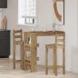 Preview: Wand-Bartisch Artisan-Eiche 102x45x103,5 cm Holzwerkstoff