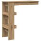 Preview: Wand-Bartisch Artisan-Eiche 102x45x103,5 cm Holzwerkstoff
