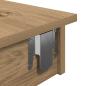 Preview: Wand-Bartisch Artisan-Eiche 102x45x103,5 cm Holzwerkstoff