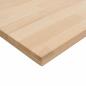 Preview: Küchenarbeitsplatte 120x63,5x4 cm Massivholz Eiche Rechteckig