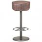 Preview: ARDEBO.de - Barhocker Braun Echtleder
