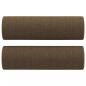 Preview: Zierkissen 2 Stk. Braun Ø15x50 cm Stoff