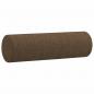 Preview: Zierkissen 2 Stk. Braun Ø15x50 cm Stoff