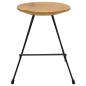 Preview: Hocker 2 Stk. Teak Massivholz