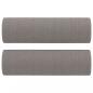 Preview: 3-tlg. Sofagarnitur mit Kissen Taupe Stoff