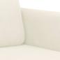 Preview: 3-Sitzer-Sofa Creme 180 cm Samt
