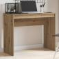 Preview: ARDEBO.de - Schreibtisch Artisan-Eiche 90x40x72 cm Holzwerkstoff