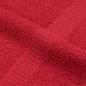 Preview: 12-tlg. Handtuch-Set Rot 360 g/m² 100% Baumwolle