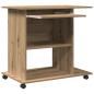 Preview: Schreibtisch Artisan-Eiche 80x50x75 cm Holzwerkstoff