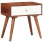 Preview: ARDEBO.de - Beistelltisch 45x30x45 cm Massivholz Akazie