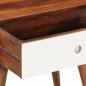 Preview: Beistelltisch 45x30x45 cm Massivholz Akazie