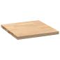 Preview: Küchenarbeitsplatte 60x63,5x4 cm Massivholz Eiche Rechteckig