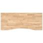 Preview: Schreibtischplatte Unbehandelt 120x50x2,5 cm Massivholz Eiche