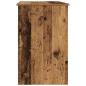 Preview: Schreibtisch Altholz-Optik 102x76x50 cm Holzwerkstoff