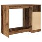 Preview: Schreibtisch Altholz-Optik 102x76x50 cm Holzwerkstoff