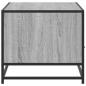 Preview: Couchtisch Grau Sonoma 100x50x45 cm Holzwerkstoff und Metall