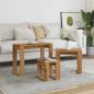 Preview: Satztische 3 Stk. Artisan-Eiche Holzwerkstoff