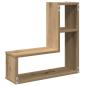 Preview: Wandregale 2 Stk. Artisan-Eiche 50x15x50 Holzwerkstoff