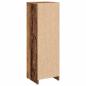 Preview: Badschrank Altholz-Optik 30x30x95 cm Holzwerkstoff