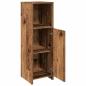 Preview: Badschrank Altholz-Optik 30x30x95 cm Holzwerkstoff