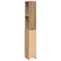 Preview: Badschrank Artisan-Eiche 25x25x170 cm Holzwerkstoff