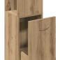 Preview: Badschrank Artisan-Eiche 25x25x170 cm Holzwerkstoff