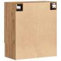 Preview: Wandschrank Artisan-Eiche 60x31x70 cm Holzwerkstoff