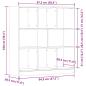 Preview: Bücherregal Altholz-Optik 97,5x29,5x100 cm Holzwerkstoff