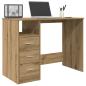 Preview: ARDEBO.de - Schreibtisch Artisan-Eiche 102x76x50 cm Holzwerkstoff