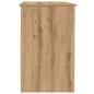 Preview: Schreibtisch Artisan-Eiche 102x76x50 cm Holzwerkstoff