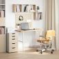Preview: Schreibtischplatte Unbehandelt 100x50x2,5 cm Massivholz Eiche
