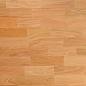 Preview: Schreibtischplatte Hellbraun 80x60x2,5 cm Massivholz Eiche