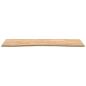 Preview: Schreibtischplatte Unbehandelt 140x60x2,5 cm Massivholz Eiche