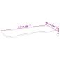 Preview: Schreibtischplatte Unbehandelt 140x60x2,5 cm Massivholz Eiche