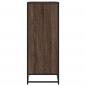 Preview: Schuhschrank Eichen-Optik 75x38x97,5 cm Holzwerkstoff Metall