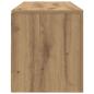 Preview: TV-Schrank mit LED Artisan-Eiche 120x35x40 cm Holzwerkstoff