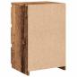 Preview: Nachttische 2 Stk. Altholz-Optik 40x35x62,5 cm Holzwerkstoff