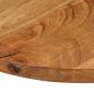 Preview: Tischplatte Ø 80x3,8 cm Rund Massivholz Mango