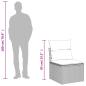 Preview: ARDEBO.de - 10-tlg. Garten-Sofagarnitur mit Kissen Braun Poly Rattan