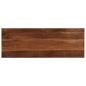 Preview: ARDEBO.de - Tischplatte 140x60x2,5 cm Rechteckig Altholz Massiv