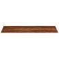 Preview: Tischplatte 140x60x2,5 cm Rechteckig Altholz Massiv