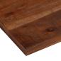 Preview: Tischplatte 140x60x2,5 cm Rechteckig Altholz Massiv