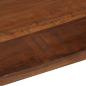 Preview: Tischplatte 140x60x2,5 cm Rechteckig Altholz Massiv