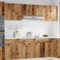 Preview: Hängeschrank Altholz-Optik 50x31x60 cm Holzwerkstoff
