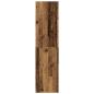 Preview: Kleiderschrank Altholz-Optik 50x50x200 cm Holzwerkstoff