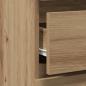 Preview: Nachttisch Artisan-Eiche 40x35x62,5 cm Holzwerkstoff