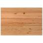 Preview: Tischplatte Hellbraun 180x120x4,2cm Massivholz Eiche Rechteckig