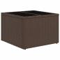 Preview: 10-tlg. Garten-Sofagarnitur mit Kissen Braun Poly Rattan